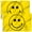Yellow - Pack of 2, variant on Anley (2 Pack) Fly Breeze 3x5 Foot Pink Happy Face Flag - Smile Flags Polyester