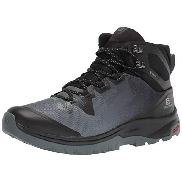 新製品情報も満載 GTX Mid [Vaya シューズ・靴 ブーツ ハイキング・登山 レディース (Salomon) サロモン Hiking Weather/Black/Trooper Stormy Boot] 靴・ブーツ