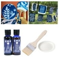 thumbnail image 3 of Kit de sensibilización fotográfica de cianotipo Jacquard con paleta de pinceles 50ml, 3 of 9