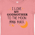 thumbnail image 4 of Inktastic I Love My Godmother to the Moon and Back Boys or Girls Baby T-Shirt, 4 of 5