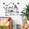 thumbnail image 2 of Welcome Home Wall Stickers Creative Wall Decals Self-adhesive Removable Stickers for Living Room Corridor Background, 2 of 3
