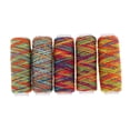 thumbnail image 2 of yotijay 5 Pieces Rainbow Sewing Thread Cord Hand Machine Tool For Leather Caft Stitching, 2 of 7