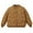 #385-Brown, variant on AUNVITO 5-15Y Boys & Girls Winter Coat Button Front Solid Color Long Sleeve Warm Casual Padded Jacket No Hood Polyester Lightweight Outdoor