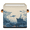 Multicolor 4, variant on CURLYOOT Sharks Pirate Ship 11 x 11 Inch Cube Storage Bin, Decorative Storage Cube Foldable Basket with Leather Handle, Nautical Ocean Fabric Bin for Closet Shelves Home Organizer