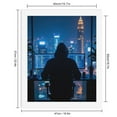 thumbnail image 2 of Paint by Numbers Kit for Adults, Cybersecurity Nightscape Coding Paint by Numbers, Easy Paint by Numbers Kit for Adults Beginner, DIY Adult Paint by Number Kits on Canvas, Home Decor, 2 of 7