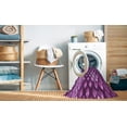 thumbnail image 2 of Ahgly Company Machine Washable Indoor Rectangle Transitional Purple Area Rugs, 2' x 4', 2 of 7