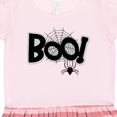 thumbnail image 3 of Inktastic Halloween Boo with Spider and Web in Black Gift Toddler Girl Dress, 3 of 4