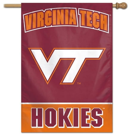- Virginia Tech VT Hokies House Flag Vertical Team Banner
