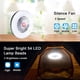 thumbnail image 2 of Ventilador portátil para acampar para tienda USB con recargable con luces LED Linterna Ventilador de escritorio para teléfono móvil, 2 of 5