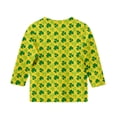 thumbnail image 5 of XQYLOS St 𝖯atricks Day Shirt for Girls Long Sleeve Cute Graphic Outfits Teens Kids Irish Shamroc𝗄 Clothes, 5 of 5