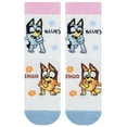 thumbnail image 6 of Bluey And Bingo 3 Pack Socks Girls Multicolor Sizes 1-8, 6 of 6