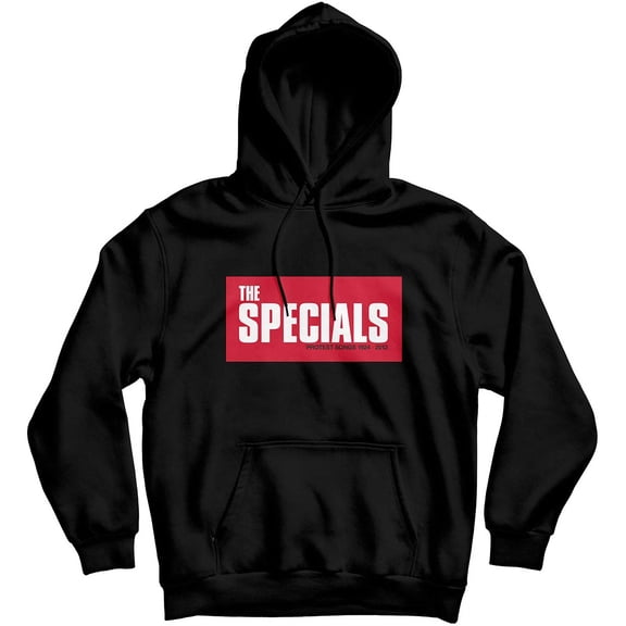 Men's Specials Protest Songs Hooded Sweatshirt Small Black
