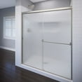 thumbnail image 4 of Basco Classic 44'' x 65.5'' Bypass Semi-Frameless Shower Door, 4 of 7