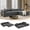 Gray, variant on 108" W Corduroy Convertible Futon Sofa Bed, Oversized Folding Sofa with Chaise & Pillows, No Assembly Required, Fixed-Shape Frame, Floor Lazy Boneless Couch for Living Room/Apartment