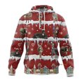 thumbnail image 3 of Sudadera con capucha de gran tamaño con estampado 3D de burro para hombre y mujer, moda Y2K, ropa de calle, jerséis con capucha, ropa para niños, 3 of 5