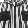 thumbnail image 6 of Taqqpue Mens Tank Tops Striped V Neck Button Sleeveless Workout Hoodie Shirt Summer Active Hooded Gym Tees with Pockets, 6 of 6