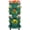 Dark Green, variant on 5 Tier Stackable Self-Watering Vertical Planter with Wheels for Strawberries, Herbs, Flowers, and Vegetables in White