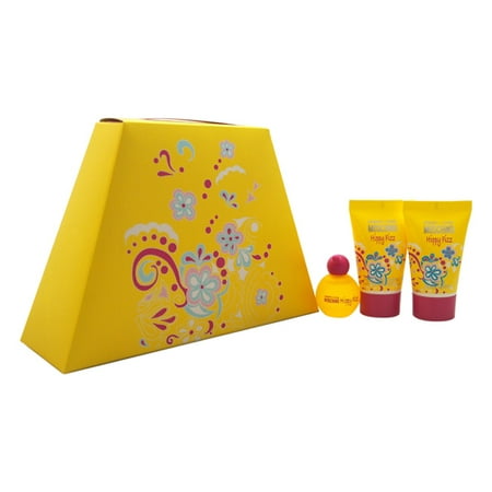 Mini Lotion Lotion Minis (Cheap and Chic Hippy Fizz by Moschino for Women - 3 Pc Mini Gift Set 4.5ml EDT Splash, 0.8oz Perfumed Bubble Bath & Shower Gel, 0.8oz Silk Body)