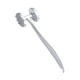 thumbnail image 5 of Martillo de carne portátil, mazo para carne, accesorios antiadherentes para barbacoa, de carne Manual fácil de usar, aleación de aluminio A, 5 of 9