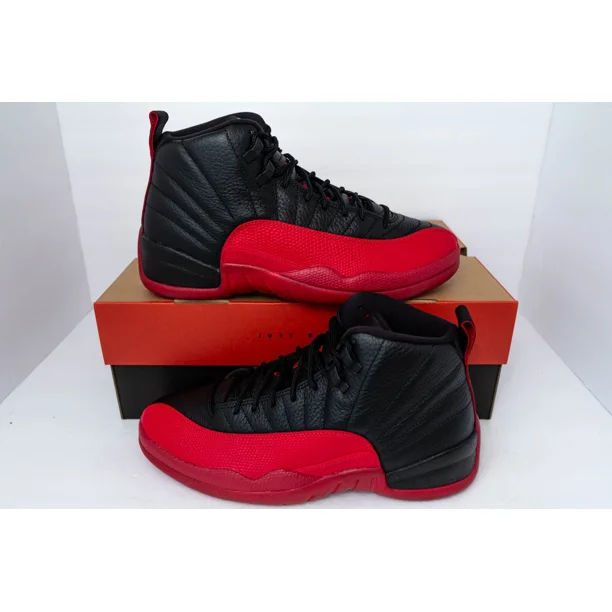 Ni - ke Men's Ni - ke Air Jordan 12 Retro Flu Game 2025 CT8013-002 - Size 9.5 US