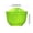 Green, variant on COM1950s Wall Mounted Planter With Drainage Holes, Hanging Plastic Flower Pot for Indoor Outdoor Plants, Balcony and Terrace Decoration