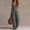 *Gray, variant on ClodeEU Women's Linen Blend V Neck Sleeveless Wide Leg Jumpsuit,Casual Romper with Pockets for Summer Khaki,Women's Plus L