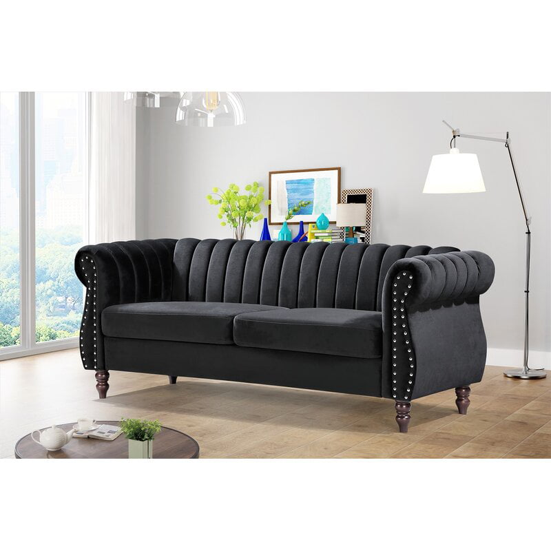 Featured image of post Green Velvet Chesterfield Sofa Bed