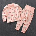 thumbnail image 2 of Enjoytime 2Pcs Toddler Clothes Winter Long Sleeve Cartoons Printed Shirt Pjs Sets Clothes Baby Girl Gifts 0-8Y on Clearance, 2 of 3