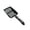 black, variant on Stainless Steel Cat Litter Scooper with Ergonomic Long Handle, Heavy Duty Metal Sifter for Kitty Litter Box, Quick Sifting Deep Shovel with Integrated Hanging Hook, Sleek Polished Chrome
