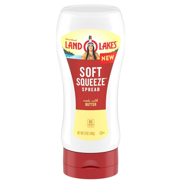 Land O'Lakes Soft Squeeze Butter Spread, 12 Oz.