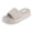 Gray, variant on Women’s Terry Wedge Slide Sandals, Soft Terry Cloth Platform Slides, 2” Comfort Wedge, Lightweight Non-Slip Slip-On Sandals, Casual Cozy Summer Slides for Women