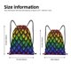 thumbnail image 2 of Fotbe Dragon Scales Bolsa Mochila con Cordón Estampada, Bolsa de Gimnasio Deportiva, Bolsa Cinch, Bolsa con Cordón para Hombres y Mujeres-Small, 2 of 6