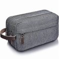 thumbnail image 1 of Men's Wash Cosmetic Bag Large Capacity Travel Waterproof Nylon Portable Makeup Cases, 1 of 3