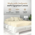 thumbnail image 5 of Good Sleep Bedding Twin XL Size Fitted Sheet Only Ivory Egyptian Cotton 800 TC, 5 of 8