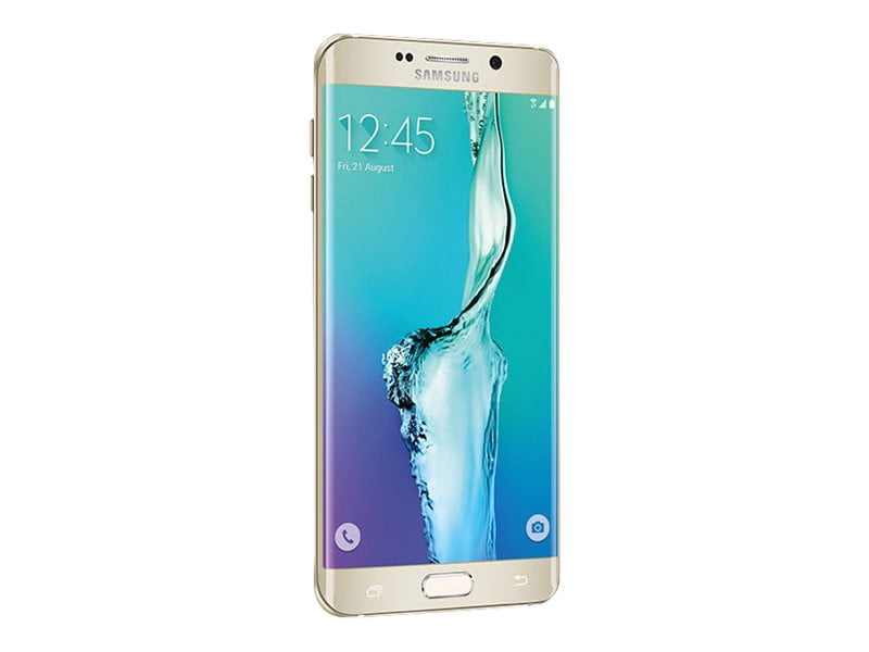 Samsung, Galaxy S6 Edge Plus Smartphone, 64GB, Gold - Walmart.com