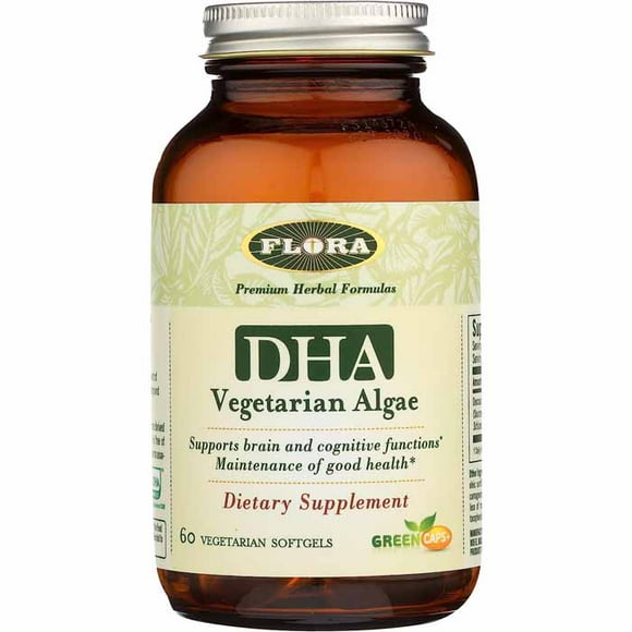 Flora - Dha Vegetarian Algae, 60 Units