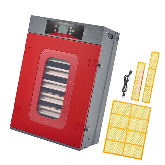 KFFKFF 400 Egg Incubator, Poultry Hatching Cabinet with Automatic Egg Turning, Temperature and Humidity Regulation, Heating and Cooling System, Suitable for Hatching Chicks, Ducks, and Geese