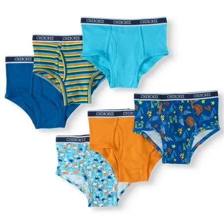 Boys' 6 Pack Speed Print Brief