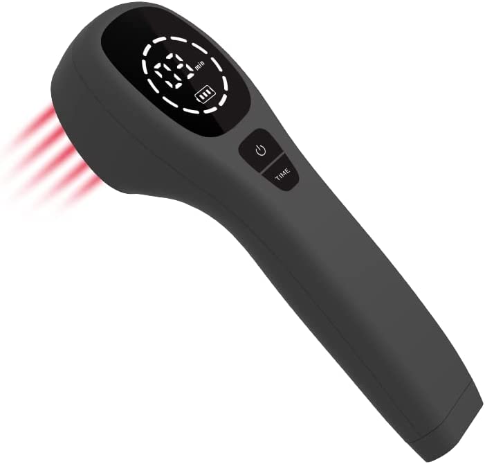 KTS Cold Laser Therapy Device for Pain Relief, 650nm&808nm Red & Near