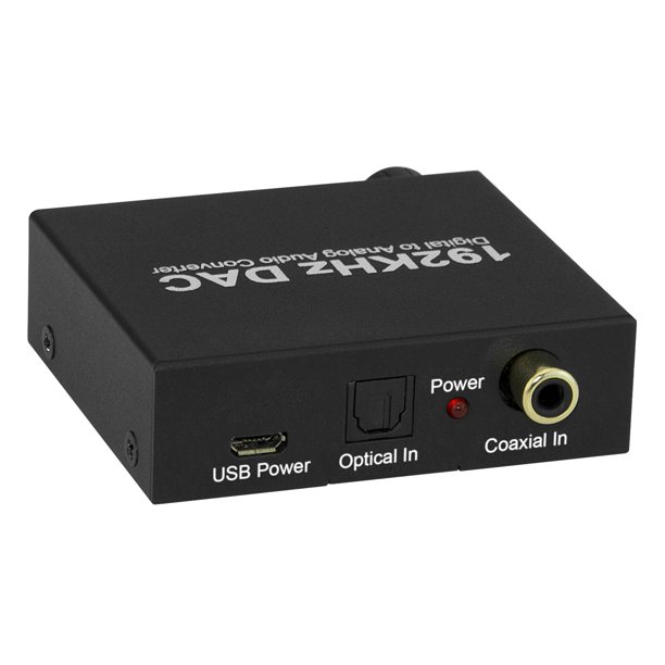 192KHz DAC 24 bit Digital to Analog Audio Converter Volume Control