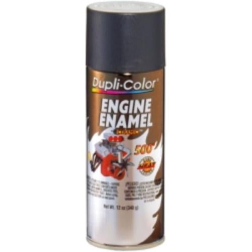 Krylon DE1651 Engine Enamel Paint, Cast Coat Iron, 12 Oz Can, Contains