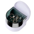 thumbnail image 2 of Limpiador ultrasónico profesional de joyas, mini ultrasonido para anteojos, relojes, anillos, maquinillas de afeitar, dentaduras postizas, herramientas, piezas (blanco), 2 of 5