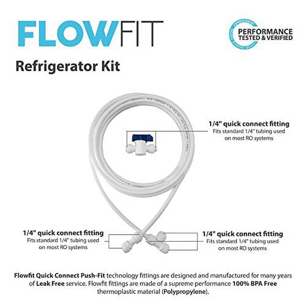 Express Water Refrigerator Kit Ice Maker for Reverse Osmosis RO System and Water Filters Parts Connection