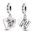 thumbnail image 1 of Dijes de Plata de Ley 925 con incrustaciones de circonita para pulsera Pandora Original, colgantes coloridos en forma de corazón, joyería de brazalete, 1 of 4