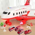 thumbnail image 2 of Juguetes De Modelo De Avión Para Niños, Juego De Modelo De Coche De Avión De Inercia Para Niños Resistente A Caídas, Juguete De Avión De Desmontaje Multifuncional Methold FN003270-01, 2 of 6