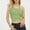 Green, variant on Womens Tank Tops Casual Sevevn Womens Striped Halter Tops Cute Summer Slim Fit Sleeveless Open Back Camisole Crop Tops for Teens Y2k Trendy Tank Top
