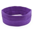 thumbnail image 1 of Sonducket Yoga Correr Diadema Algodón Atlético Bandas para el cabello Niñas Accesorios para el cabello Regalo creativo para tenis Baloncesto Accesorio para el cabello Púrpura claro, 1 of 1