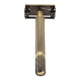 thumbnail image 4 of Maquinilla de afeitar de seguridad reutilizable con mango de aleación de metal para hombres en barbería., 4 of 14