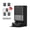 Black, variant on DREAME Robot Vacuum and Mop, 25000Pa Suction, Pet Hair Anti-Tangle, 100 Days Auto-Empty, Self Mop Cleaning & Drying, Mop Extend for Edge Cleaning, Smart Obstacle Avoidance, Voice & App Control,White