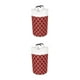 thumbnail image 4 of Cesto de ropa sucia Billuyoard 90L plegable impermeable Rojo/Impreso mango de aluminio/82l 2Conjunto, 4 of 6
